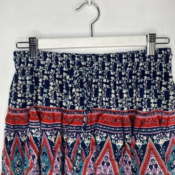 Patrons of Peace Pull on skirt mini dinglebell hem - Picture 3 of 9